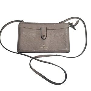 Kate Spade Jackson Small Tab Crossbody Light Brown Purse